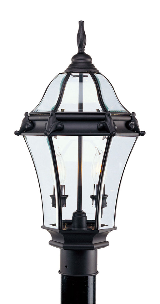 Livex Lighting - 2622-07 - Two Light Outdoor Post Lantern - Fleur de Lis - Bronze