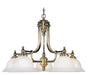 Livex Lighting - 4255-01 - Five Light Chandelier - North Port - Antique Brass