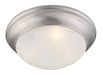 Livex Lighting - 7303-91 - Two Light Ceiling Mount - Omega - Brushed Nickel