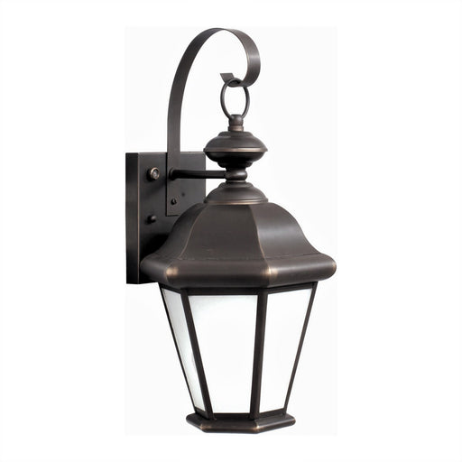 Forte - 10006-01-14 - One Light Outdoor Lantern - Royal Bronze