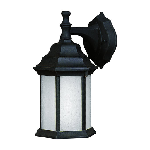 Forte - 17004-01-04 - One Light Outdoor Lantern - Black