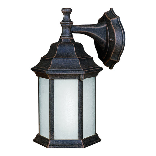 Forte - 17004-01-28 - One Light Outdoor Lantern - Painted Rust