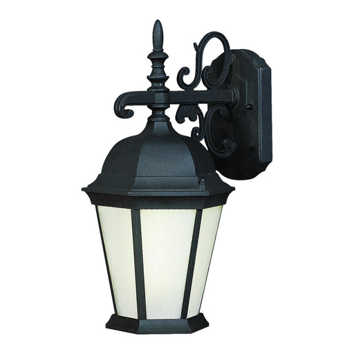 Forte - 17013-01-04 - One Light Outdoor Lantern - Black
