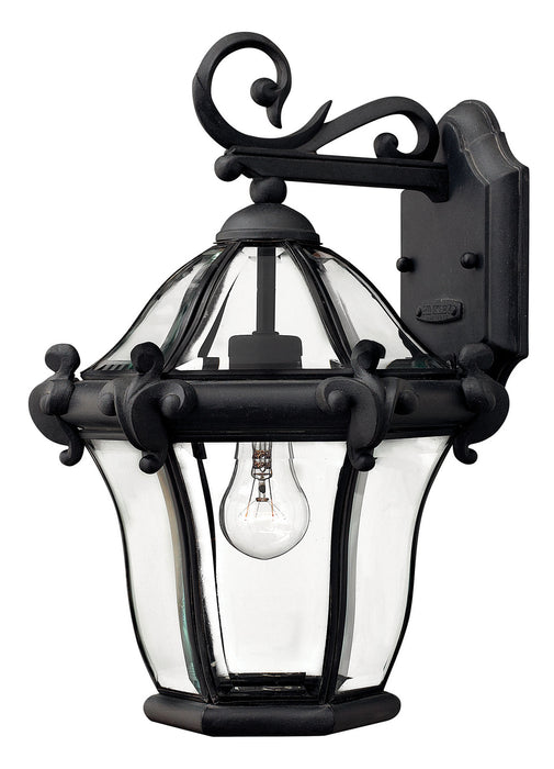 Hinkley - 2440MB - One Light Wall Mount - San Clemente - Museum Black