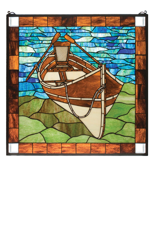 Meyda Tiffany - 21440 - Window - Beached Guideboat - Verdigris
