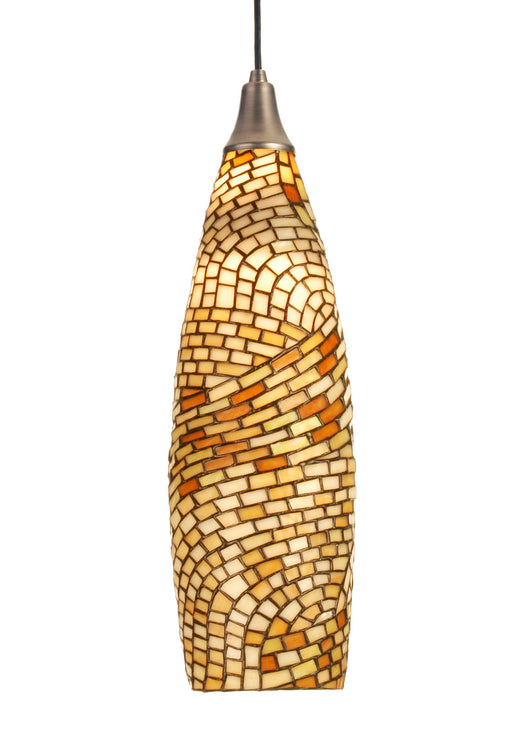 Meyda Tiffany - 26204 - One Light Pendant - Barcelona - Nickel