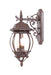 Acclaim Lighting - 5152BW - Three Light Outdoor Wall Mount - Chateau - Burled Walnut