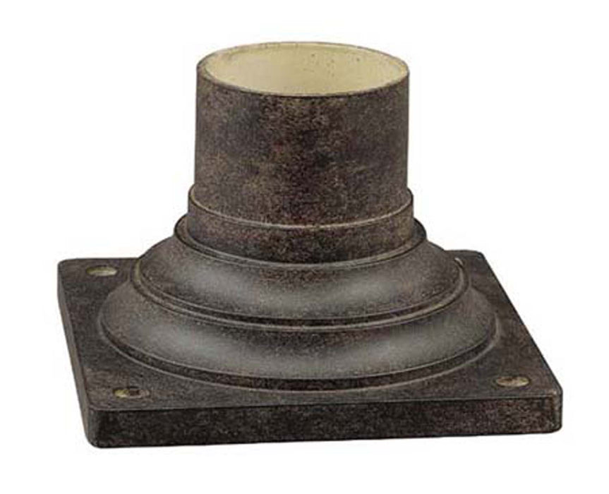 Acclaim Lighting - 5999BC - Outdoor Pier Mount - Pier Mount Adapters - Black Coral