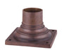 Acclaim Lighting - 5999BW - Outdoor Pier Mount - Pier Mount Adapters - Burled Walnut