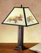 Meyda Tiffany - 30695 - Two Light Table Base Hardware - Saratoga - Antique