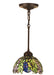 Meyda Tiffany - 48922 - One Light Mini Pendant - Tiffany Honey Locust - Rust