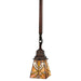 Meyda Tiffany - 49139 - One Light Mini Pendant - Glasgow Bungalow - Steel