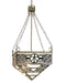 Meyda Tiffany - 50551 - Four Light Inverted Pendant - Shu - Vintage Copper,Transparent Copper