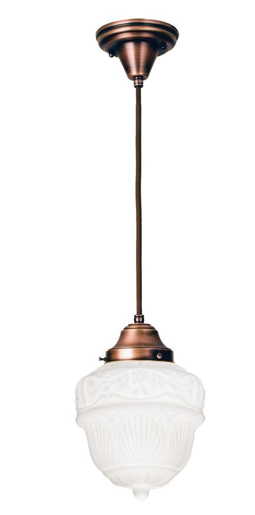 Meyda Tiffany - 50645 - One Light Mini Pendant - Revival - Burnished Copper