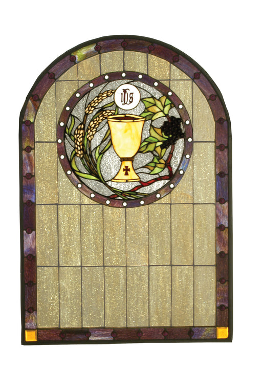 Meyda Tiffany - 51129 - Window - Sacrament - Timeless Bronze