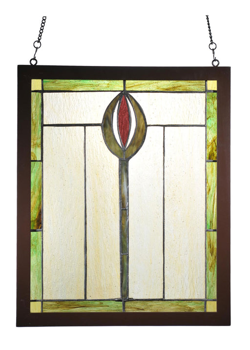 Meyda Tiffany - 98100 - Window - Spear - Natural Wood