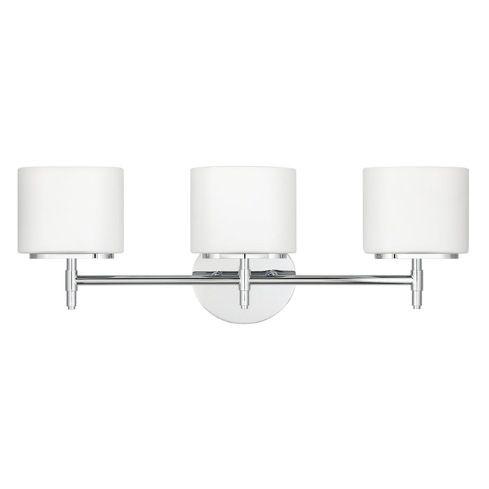 Hudson Valley - 8903-PC - Three Light Bath Bracket - Trinity - Polished Chrome