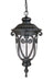 Acclaim Lighting - 2116BK - One Light Outdoor Hanging Lantern - Naples - Matte Black