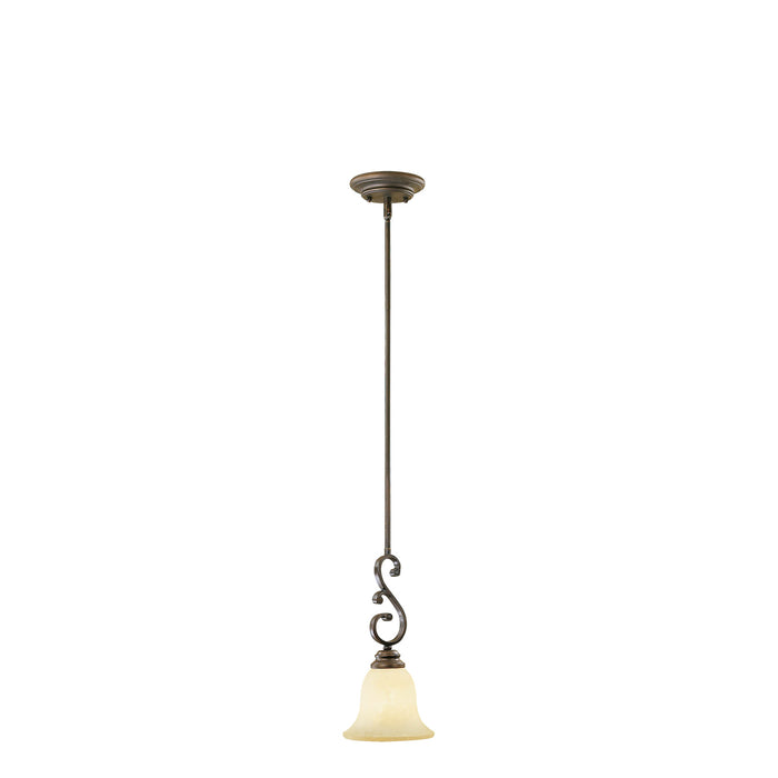Millennium - 1201-RBZ - One Light Mini Pendant - Oxford - Rubbed Bronze