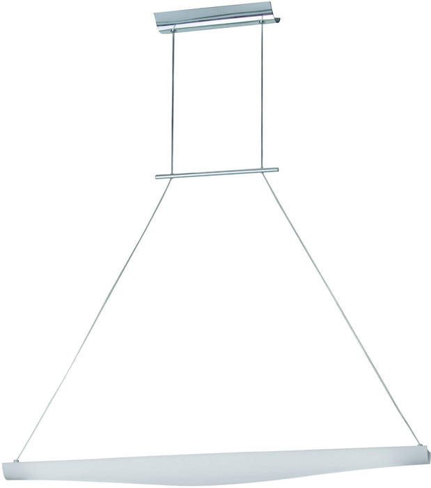 ET2 - E22320-61 - One Light Linear Pendant - Krisp - Polished Chrome