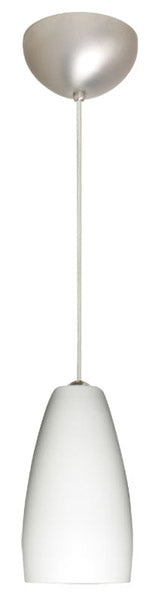 Besa - 1BC-150907-SN - One Light Pendant - Chrissy - Satin Nickel