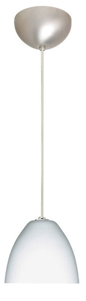 Besa - 1BC-757207-SN - One Light Pendant - Sasha - Satin Nickel