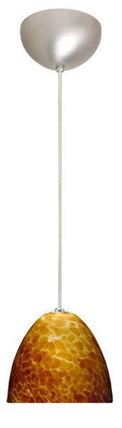 Besa - 1BC-757218-SN - One Light Pendant - Sasha - Satin Nickel