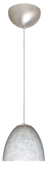 Besa - 1BC-757219-SN - One Light Pendant - Sasha - Satin Nickel
