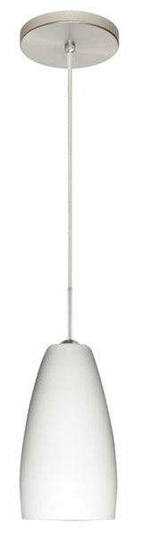 Besa - 1BT-150907-SN - One Light Pendant - Chrissy - Satin Nickel