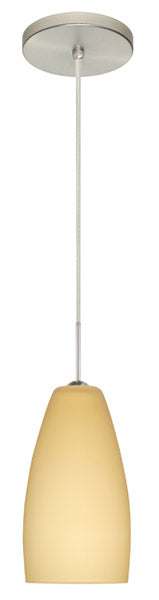 Besa - 1BT-1509VM-SN - One Light Pendant - Chrissy - Satin Nickel