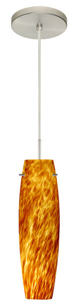 Besa - 1BT-412118-SN - One Light Pendant - Tu Tu - Satin Nickel