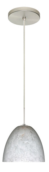 Besa - 1BT-757219-SN - One Light Pendant - Sasha - Satin Nickel