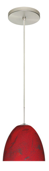 Besa - 1BT-7572MA-SN - One Light Pendant - Sasha - Satin Nickel