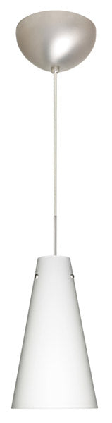 Besa - 1JC-412407-SN - One Light Pendant - Cierro - Satin Nickel