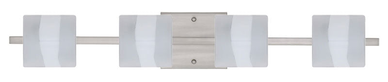 Besa - 4WS-787399-SN - Four Light Wall Sconce - Paolo - Satin Nickel