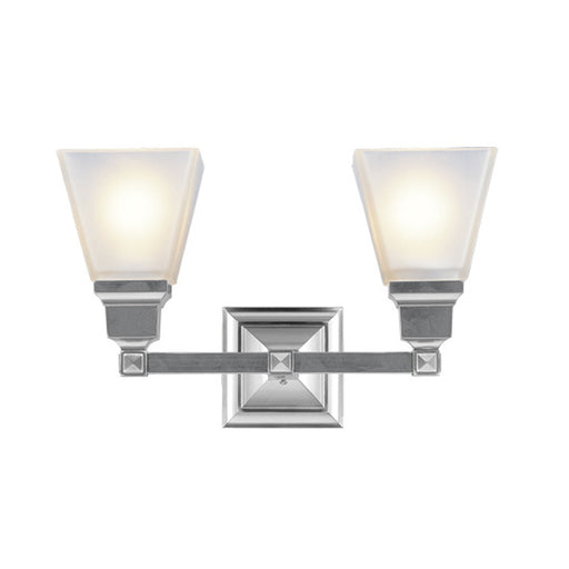 Livex Lighting - 1032-91 - Two Light Bath Vanity - Mission - Brushed Nickel