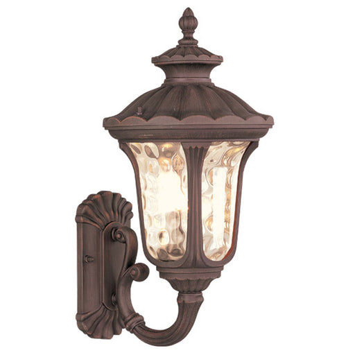 Livex Lighting - 7652-58 - One Light Outdoor Wall Lantern - Oxford - Imperial Bronze