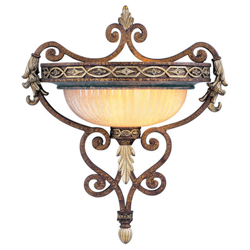 Livex Lighting - 8531-64 - One Light Wall Sconce - Seville - Palacial Bronze with Gilded Accents