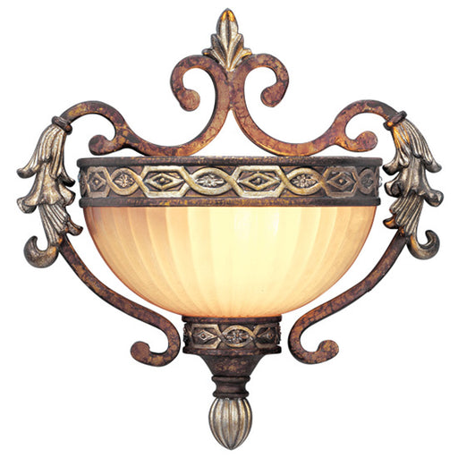 Livex Lighting - 8540-64 - One Light Wall Sconce - Seville - Palacial Bronze with Gilded Accents