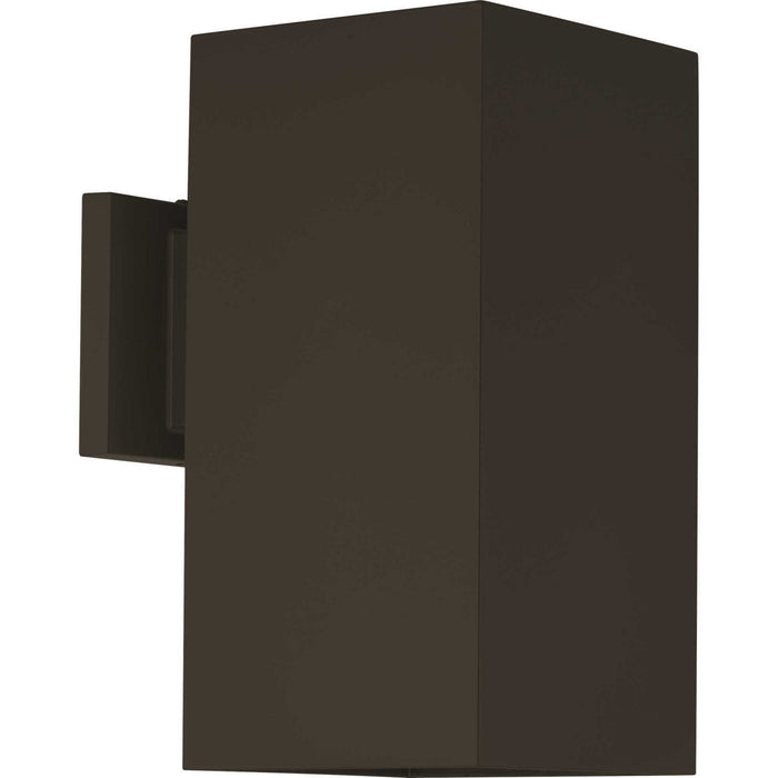 One Light Wall Lantern from the Square collection in Antique Bronze finish