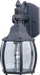 Maxim - 1031BK - One Light Outdoor Wall Lantern - Crown Hill - Black