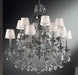 Classic Lighting - 57387 AGP CP - 12 Light Chandelier - Chateau Imperial - Aged Pewter
