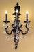 Classic Lighting - 57343 AGB CP - Three Light Wall Sconce - Majestic - Aged Bronze