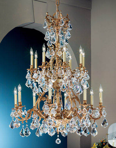 Classic Lighting - 57347 FG CP - 16 Light Chandelier - Majestic - French Gold