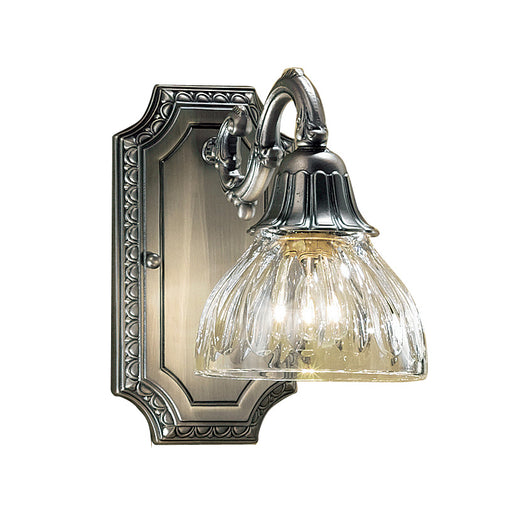 Classic Lighting - 57365 AGP - One Light Wall Sconce - Majestic - Aged Pewter