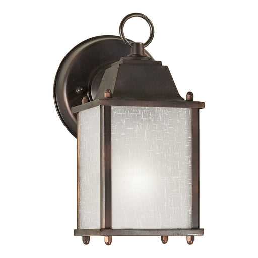 Forte - 1755-01-32 - One Light Outdoor Lantern - Family Number 29 - Antique Bronze