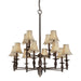 Forte - 2521-12-32 - 12 Light Chandelier - Family Number 478 - Antique Bronze