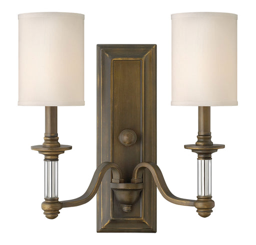 Hinkley - 4792EZ - Two Light Wall Sconce - Sussex - English Bronze