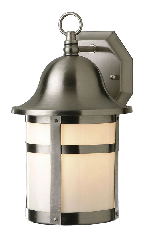 Trans Globe Imports - 4580 BN - One Light Wall Lantern - Thomas - Brushed Nickel