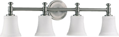 Quorum - 5122-4-65 - Four Light Vanity - Rossington - Satin Nickel